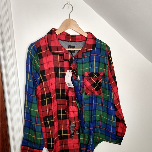 PLUSH Ultra Soft Woven Patchwork PJ Scrunchie Set - Picture 8 of 8